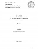 Empresariedad e innovación. ENSAYO