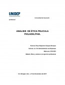 Analisis de ética pelicula Philadelphia