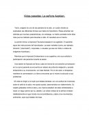 Vidas pasadas: La señora Aeskian.