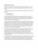 Competencias Gerenciales . Estas competencias las he desarrollado en base a experiencia laboral