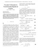 El Vocoder utilizando la trasnformada rápida de Fourier