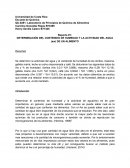 DETERMINACIÓN DEL CONTENIDO DE HUMEDAD Y LA ACTIVIDAD DEL AGUA (aw) DE UN ALIMENTO