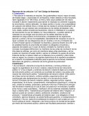 DERECHO Resumen de los artículos 1 al 7 del Código de Notariado