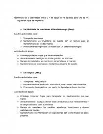 Elementos clave en logistica. Página 1