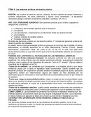 Las personas jurídicas de derecho público