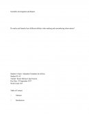 Differences in observation between males and females