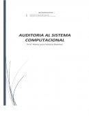 CARÁTULA DE IDENTIFICACIÓN DEL PLAN DE AUDITORÍA