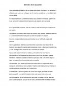 Posesion Derecho de la sucesión