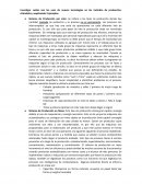 NUEVAS TECNOLOGIAS EN LA PRODUCCION