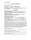 ANAMNESIS DE ENFERMERIA DATOS BIBLIOGRAFICOS.