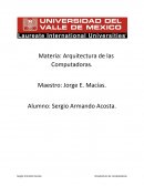 Arquitectura 1 Arquitectura de las Computadoras.