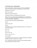 LAS DOS REGLAS DE LA PROBABILIDAD