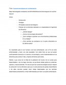 Avances tecnológicos en la alimentación