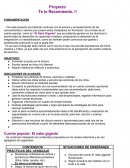 Proyecto de Recomendación para 1º grado