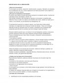 Contexto IMPORTANCIA DE LA INNOVACIÓN