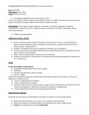 Acompañamiento tecnico en servicio (ex asistencia técnica) Planificación anual