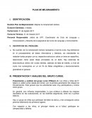 Plan de mejoramiento comprensión lectora