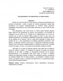 Tres pensadores una misma historia