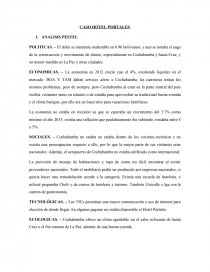 CASO HOTEL PORTALES. Página 1