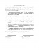 COMO SE DA EL CONTRATO DE OBRA