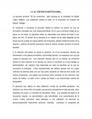 ENSAYO CRACTACTERICACION DE LA INSTITCION