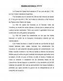 La Ciudad de Upata fue fundada el 07 de Julio del año 1.762, por los Frailes Catalanes Españoles.