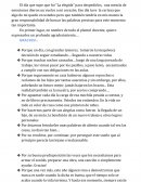En primer lugar, en nombre de todo el plantel docente, quiero expresarles un profundo agradecimiento