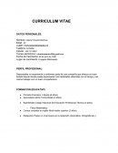 Desempeñar mi experiencia y conformar parte de una compañía que ofrezca un buen ámbito laboral donde pueda desempeñar mis habilidades obtenidas con el tiempo