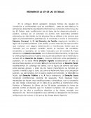 RESUMEN DE LA LEY DE LAS XII TABLAS