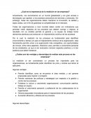 Importancia de la medición ¿Cuál es la importancia de la medición en las empresas?