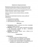 Modernismo Hispnoamericano Representa la independencia literaria de Hispanoamérica: Primer movimiento literario nacido en América que repercute en Europa.