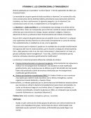 Vitamina C. ¿Convencional o transgénica?