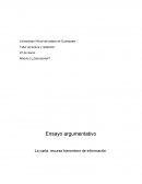 La carta: recurso transmisor de información.