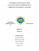 Clasificador presupuestario CARRERA DE CONTABILIDAD Y AUDITORIA