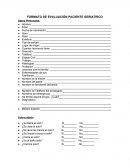 FORMATO DE EVALUACIÓN PACIENTE GERIATRICO