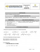 Reflexion General en el estudiante pensamientos lógico matemáticos mediante la manipulación de ecuaciones de primer y segundo grado