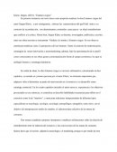 Ejemplo de Klaric, Jürgen, (2012). “Estamos ciegos”.