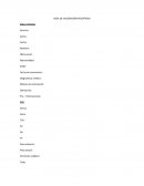 HOJA DE VALORACIÓN PEDIÁTRICA