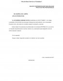 SOLICITO: REPRESENTACION PARA REALIZAR