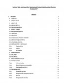 EJEMPLO DE “ALTIMETRÍA: NIVELACIÓN TRIGONOMÉTRICA POR REUBICACIÓN DEL TEODOLITO”