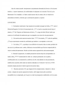 Formato divorcio mutuo acuerdo. Página 2