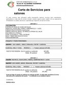 Carta de Servicios para salones