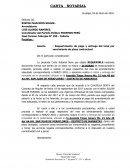 Requerimiento de pago y entrega del local por vencimiento de plazo contractual.