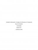 Sociedad de la Información y Tecnologías de la Información y la Comunicación María José Mansilla B.