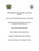 Teoría de género LICENCIATURA EN CIENCIAS POLÍTICAS Y ADMINISTRACIÓN PÚBLICA