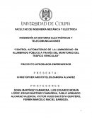 SISTEMA DE ILUMINACION LED ALUMBRADO PUBLICO