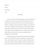 Ensayo de resuemn - Un mundo igual