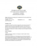 Ejemplo de la Sistematizacion