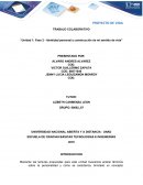 TRABAJO COLABORATIVO Identidad personal y construcción de mi sentido de vida”