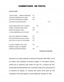 COMENTARIO DE TEXTO